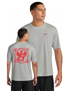 A4 Cooling Performance Short Sleeve Tee - Silver DTF - A4N3142