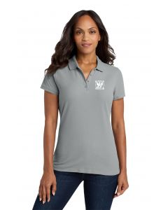 Port Authority Women's Core Classic Pique Polo - Gusty Grey DTF-L100