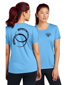 Sport-Tek Women's PosiCharge Competitor Tee - Carolina Blue - LST350